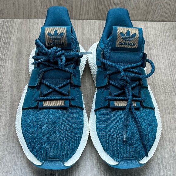 Adidas Sneakers Womens Sz 7.5 Prophene Low Top Athletic Running Blue CQ2541 - Picture 6 of 11